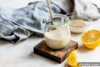 Zesty Lemon Tahini Dressing
