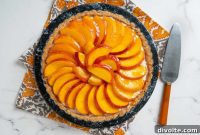 Golden Summer Peach Tart