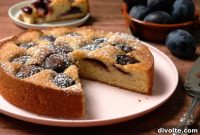 Rustic Plum Torte