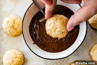 Decadent Chocolate Dipped Coconut Macaroons