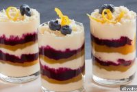 Refreshing Blueberry Lemon Parfait