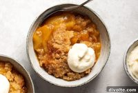 Irresistible Peach Crumble
