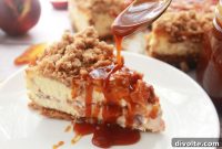 Ultimate Peach Cobbler Cheesecake