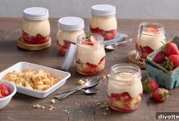 Fresh Strawberry Parfait Bliss