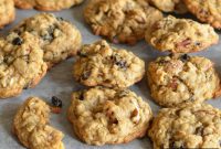 Perfect Chewy Oatmeal Cookies