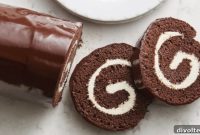Decadent Chocolate Swiss Roll