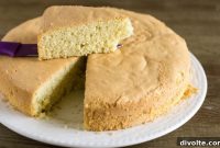Cloud-Soft Vanilla Sponge Cake