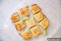 Zesty Coconut Lime Bars