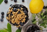 Homemade Blueberry Lemon Jam Delight