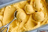 Tropical Mango Coconut Sorbet