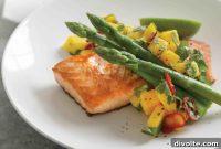 Zesty Salmon Mango Salsa