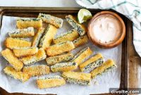 Easy Crispy Zucchini Fries