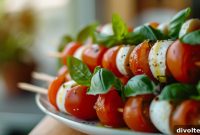 Fresh Caprese Skewers