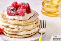 Fluffy Lemon Ricotta Pancakes