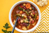 Hearty Minestrone Soup From Scratch