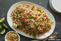 Thai Peanut Noodle Salad Delight