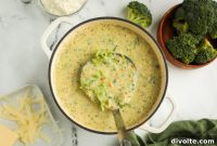Creamy Broccoli Cheddar Soup
