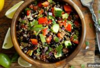 Flavorful Quinoa Black Bean Bowl
