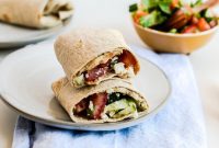 Vibrant Mediterranean Veggie Wrap Recipe