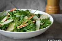 Simple Zesty Arugula Salad