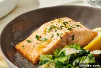 Zesty Lemon Butter Salmon