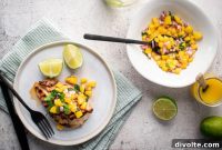 Tropical Chicken Mango Salsa