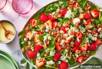 Vibrant Strawberry Spinach Salad