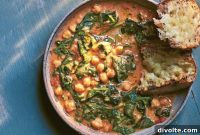 Hearty Chickpea Spinach Stew