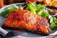 Easy Maple Glazed Salmon