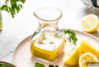 Zesty Lemon Oregano Vinaigrette