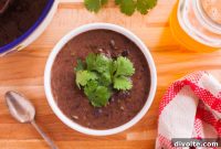 Warm & Comforting Black Bean Soup