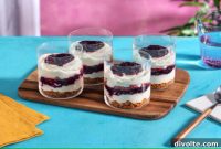 Easy Blueberry Cheesecake Parfait