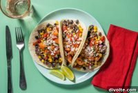 Smoky Chipotle Black Bean Tacos