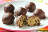 Decadent Chocolate Chip Cookie Dough Truffles