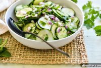 Refreshing Cucumber Mint Salad