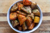 Sweet Honey Glazed Carrots and Parsnips