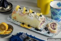 Zesty Lemon Blueberry Swirls