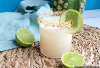 Tropical Pineapple Coconut Margarita