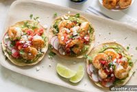 Crispy Shrimp Tostadas