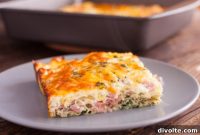 Fluffy Spinach Feta Frittata