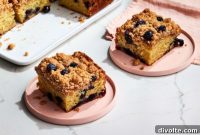 Irresistible Blueberry Crumb Cake