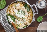 Creamy Spinach Ricotta Fusilli