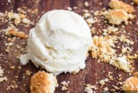 Zingy Homemade Ginger Ice Cream