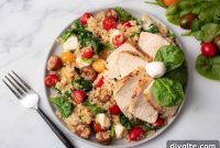 Vibrant Caprese Quinoa Salad