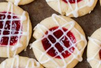 Buttery Raspberry Almond Shortbread