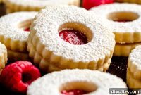 Jam-Filled Raspberry Linzer Cookies