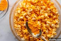Addictive Cheddar Popcorn