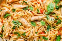 Delicious Creamy Tomato Basil Pasta