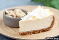 Creamy Cashew Cheesecake Recipe
