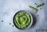 Vibrant Pea Tendril Pistachio Pesto